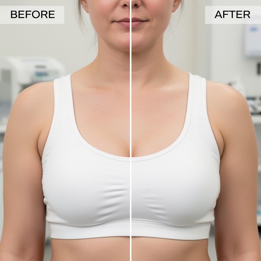 Breast Lift before and after